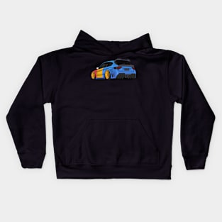 Subaru freshfuck car Kids Hoodie